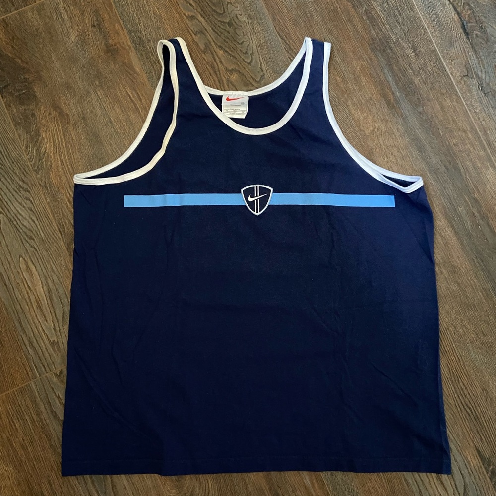 Nike navy blue tank top